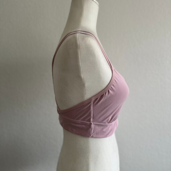 🌸 **All in Motion Strappy Sports Bra - Medium - Dusty Rose Pink ** 🌸 - Picture 3 of 6
